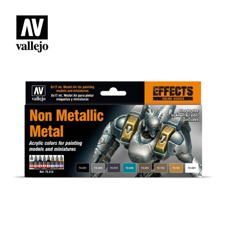 Non Metallic Metal Set - Vallejo (72.212) - PAINTINGS