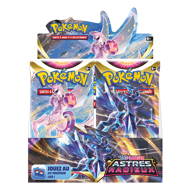 Display Pokemon "EB10 Astres Radieux" 36 Boosters - POKÉMON