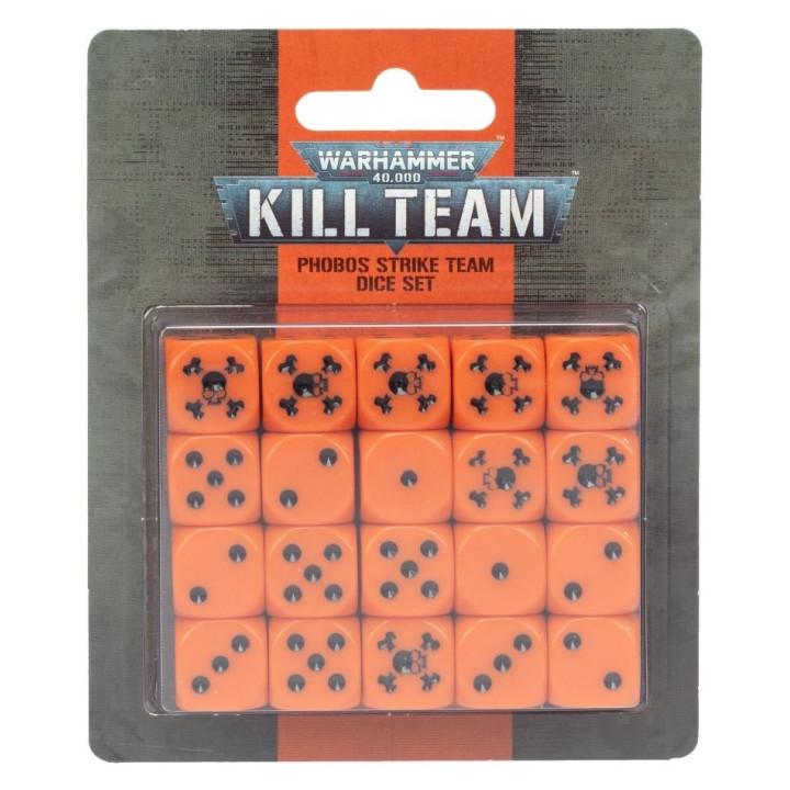 FIGURINES - Kill Team: Set de Dés Équipe d'Attaque Phobos
