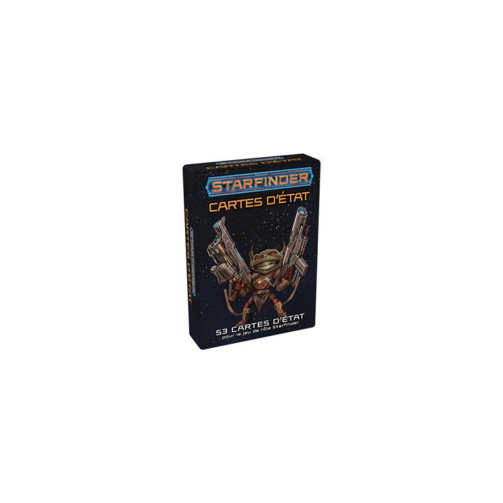 JEUX DE SOCIÉTÉ - Starfinder : Cartes d'Etat