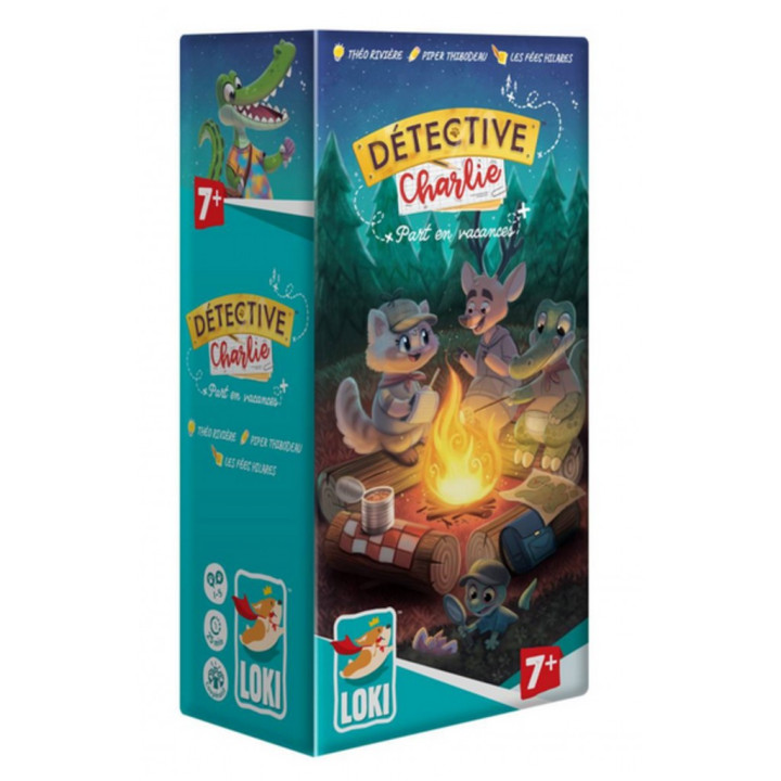 Détective Charlie - Part en Vacances - BOARD GAMES