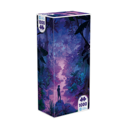 PUZZLES CARTONS - Puzzle Universe - Neon Forest - 1000 Pièces