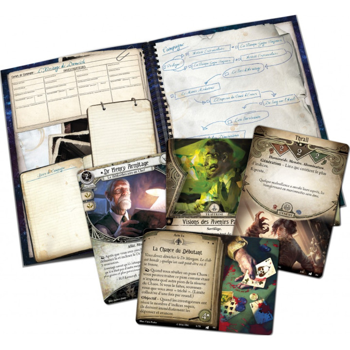 JEUX DE CARTES - Horreur à Arkham : Le Jeu de Cartes - L'héritage de Dunwich