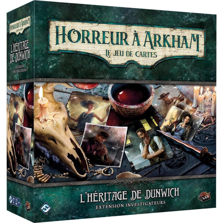 JEUX DE CARTES - Horreur à Arkham : Le Jeu de Cartes - L'Héritage de Dunwich - Extension Investigateurs