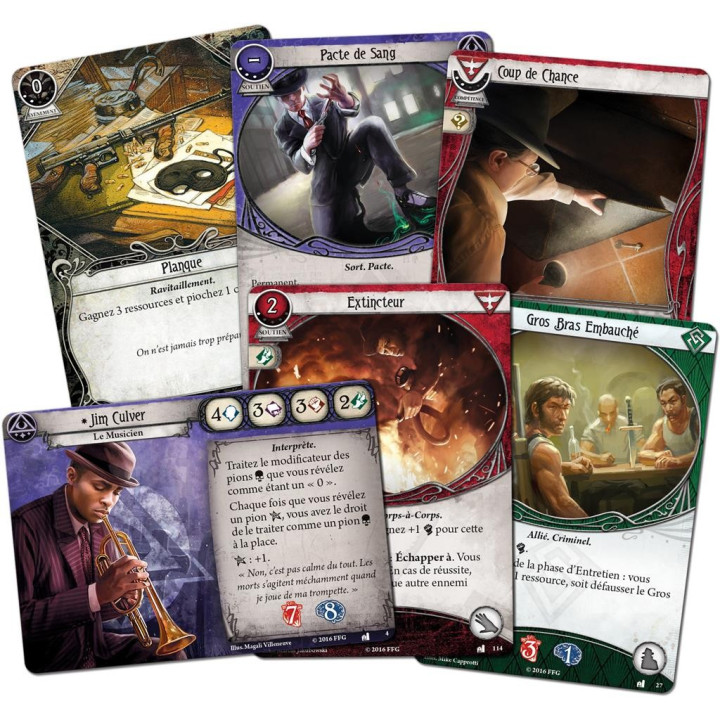 JEUX DE CARTES - Horreur à Arkham : Le Jeu de Cartes - L'Héritage de Dunwich - Extension Investigateurs