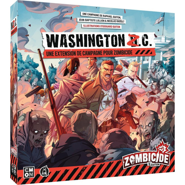 Zombicide (Saison 1) - 2ème Edition : Washington Z.C. - BOARD GAMES