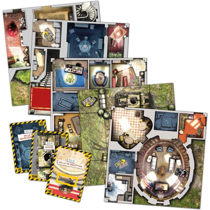 Zombicide (Saison 1) - 2ème Edition : Washington Z.C. - BOARD GAMES