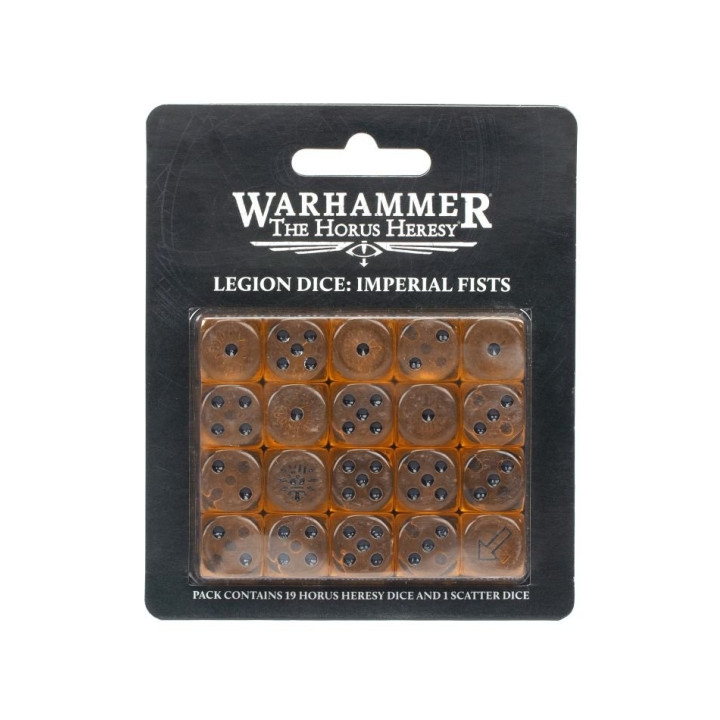 Legion Dice – Imperial Fists - MINIS
