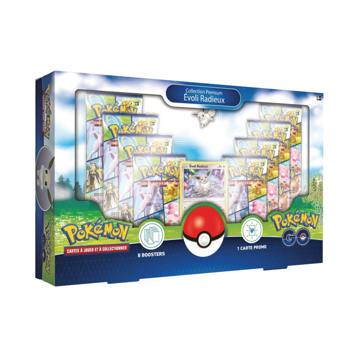 POKÉMON - Pokemon Collection Premium Pokémon GO – Évoli Radieux