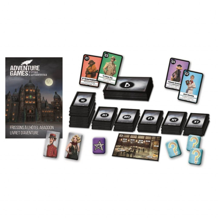 JEUX ESCAPE - Adventure Games - Frissons à l'Hôtel Abaddon