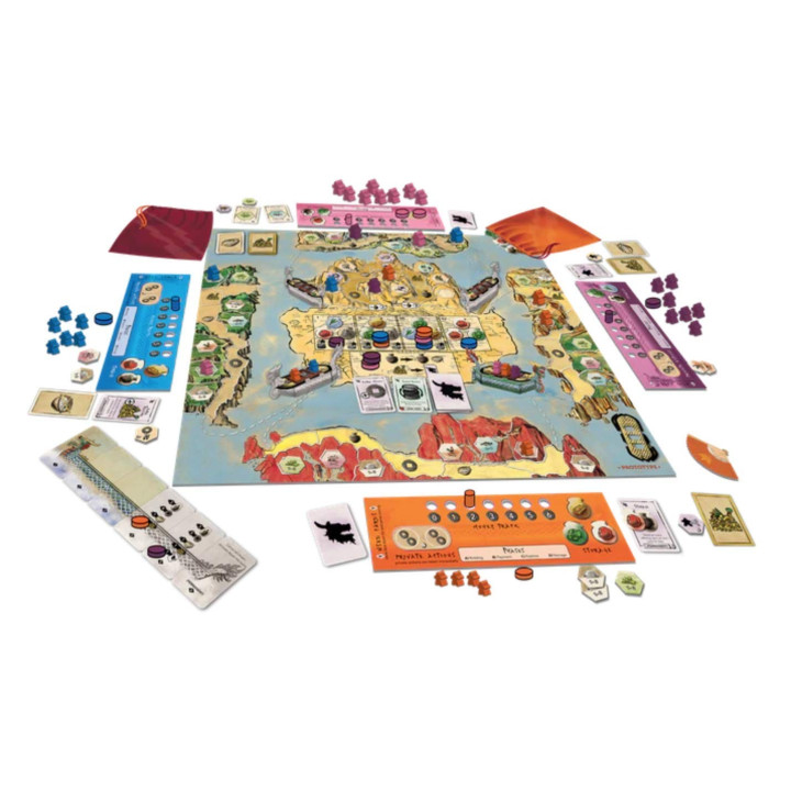 Dragon Boats Deluxe - BOARD GAMES