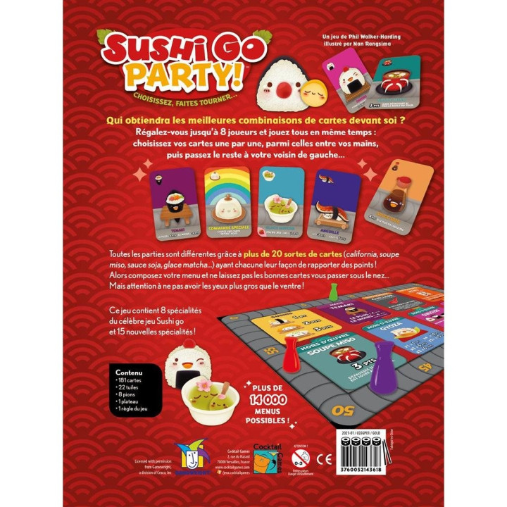 Sushi Go ! Party - BOARD GAMES