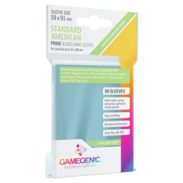 A TRIER - x50 PRIME Sleeves Gamegenic - Standard American 59x91