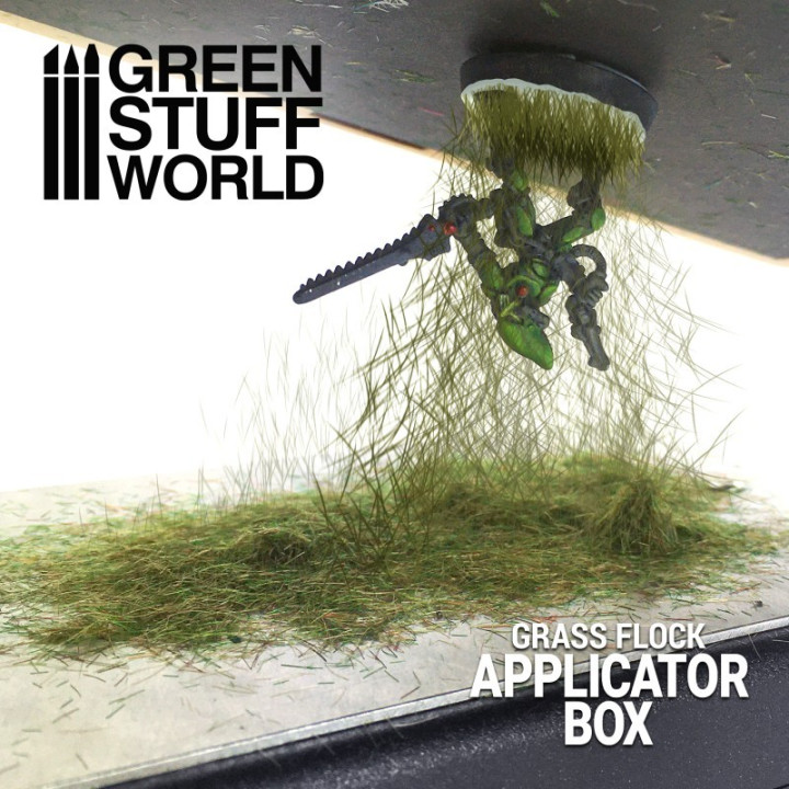 Grass Flock Applicator Box - STATIC GRASS APPLICATOR