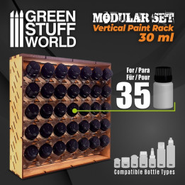 Modular Paint Rack - VERTICAL 30ml - HOBBY ACCESSORIES