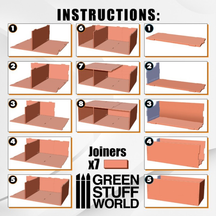 Modular Set 3x Drawers - HOBBY DISPLAYS