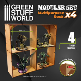 Support multifonctionnel en MDF x4 - ZU SORTIEREN