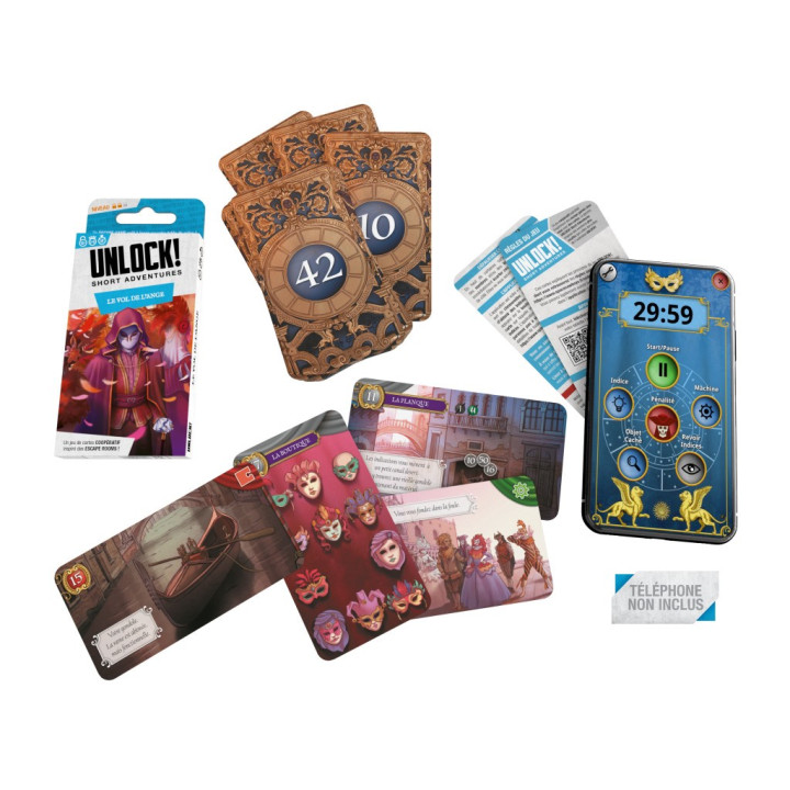 Unlock ! Short Adventures : Le Vol de L'Ange - BOARD GAMES