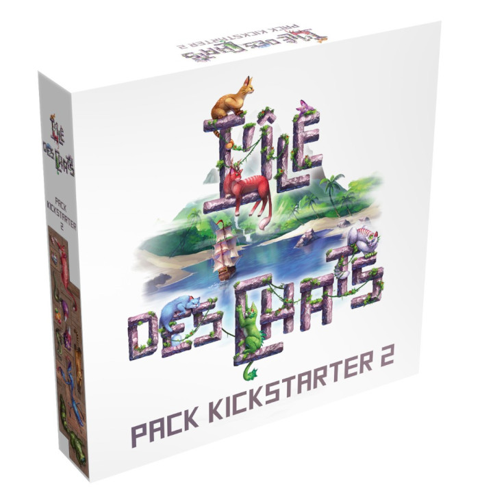 JEUX DE SOCIÉTÉ - L'île des Chats - Pack Kickstarter n°2
