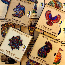 PUZZLES - Puzzle en Bois "Creatif Puzzle" - Taille Petite