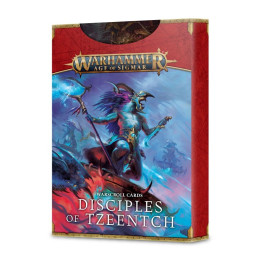 FIGURINES - Cartes de Charte d'Unité : Disciples de Tzeentch