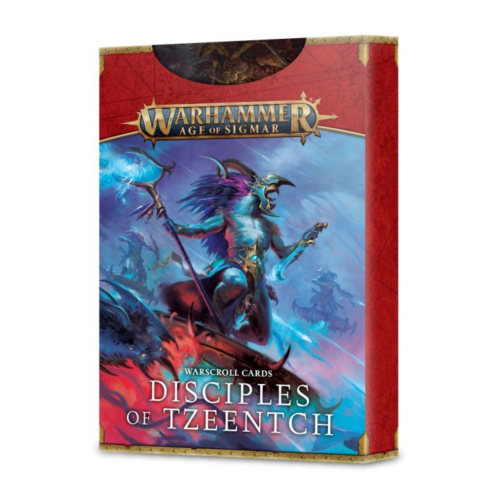 FIGURINES - Cartes de Charte d'Unité : Disciples de Tzeentch