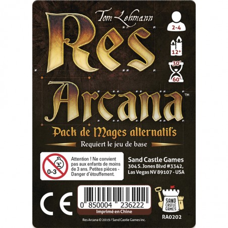 Res Arcana - Pack de mages alternatifs