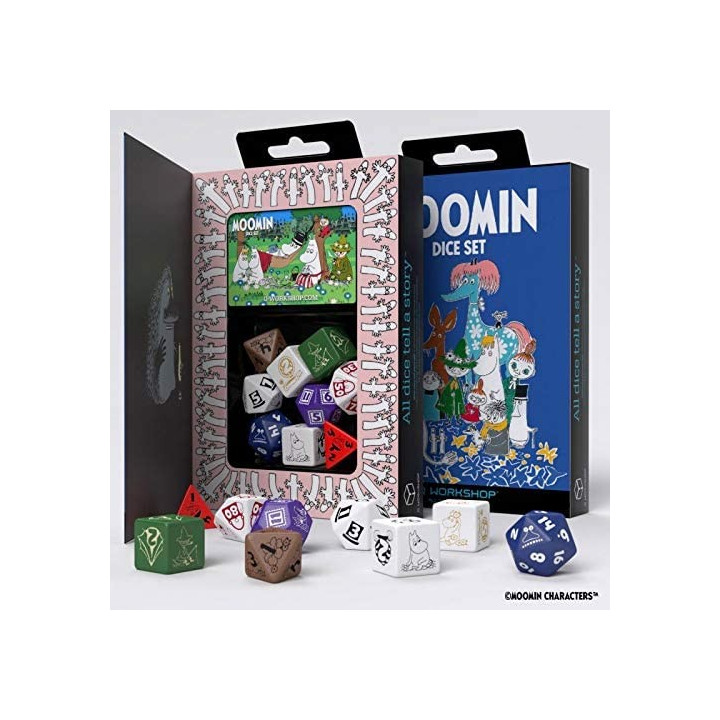 ACCESSOIRES JEUX DE SOCIÉTÉ - Moomin Dice Set