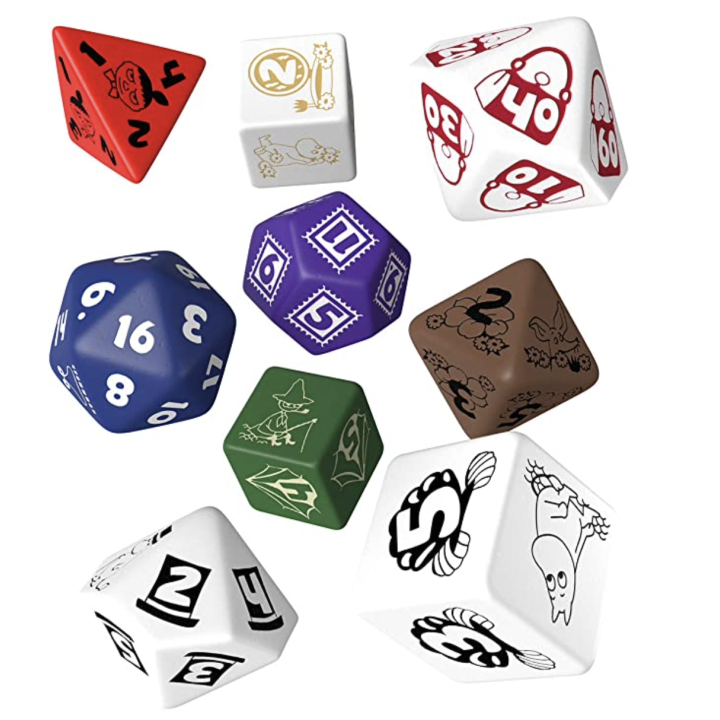 ACCESSOIRES JEUX DE SOCIÉTÉ - Moomin Dice Set