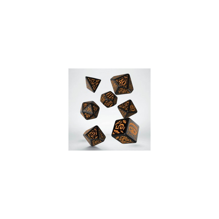 ACCESSOIRES JEUX DE SOCIÉTÉ - Halloween Pumpkin Dice Set