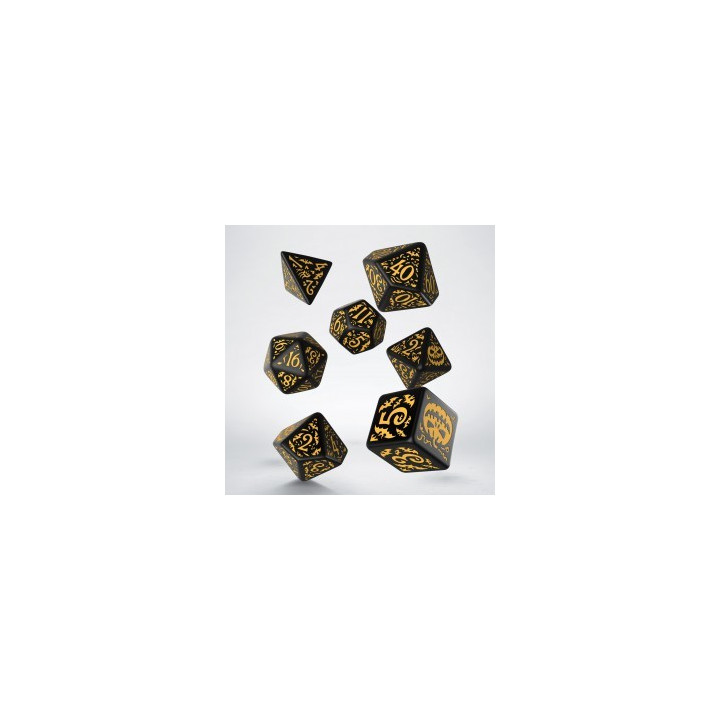 ACCESSOIRES - Halloween Pumpkin Dice Set Glow In The Dark