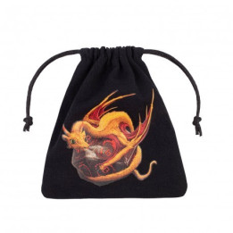 BOURSE - Dragon Dice Bag Black & Adorable