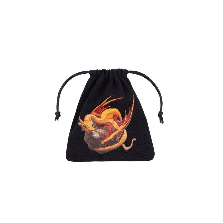BOURSE - Dragon Dice Bag Black & Adorable