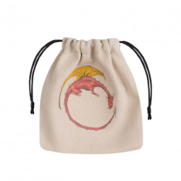 BOURSE - Dragon Dice Set Beige & Multicolor