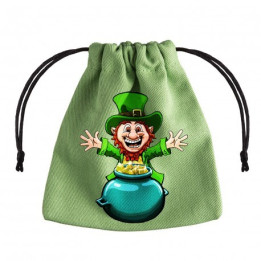 ACCESSOIRES JEUX DE SOCIÉTÉ - Lucky Green Dice Bag - Pot of Gold