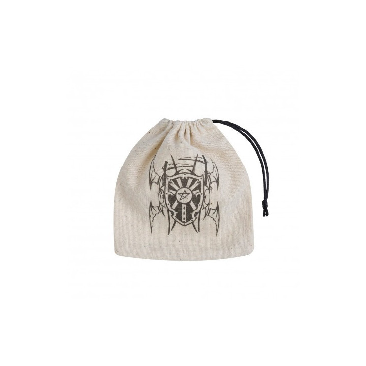 ACCESSOIRES JEUX DE SOCIÉTÉ - Vampire Basic dice Bag Beige & Black