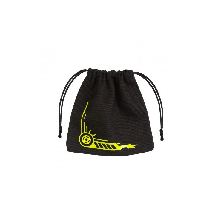 ACCESSOIRES JEUX DE SOCIÉTÉ - Galactic Dice Bag Black & Yellow
