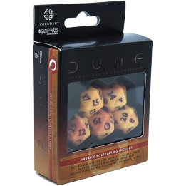 JEUX DE RÔLES - Dune : Aventures dans l'Imperium - Set de dés Arrakis