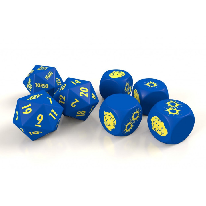 allout: The Roleplaying Game Dice Set - ACCESSORIES