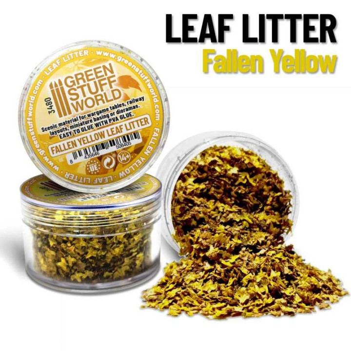 VÉGÉTATION - Fallen Yellow Leaf Litter