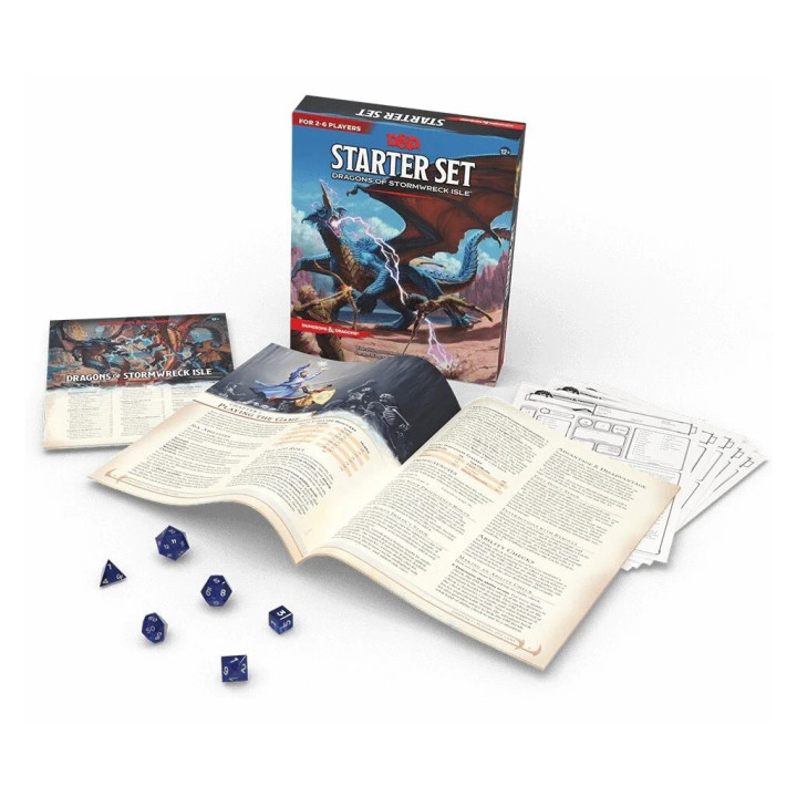 Dungeons & Dragons 5e Éd - Boite d'Initiation : Les Dragons de l'Île aux Tempêtes - SORTEGGIARE