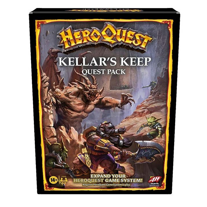 HeroQuest - La Forteresse de Kellar - TO SORT