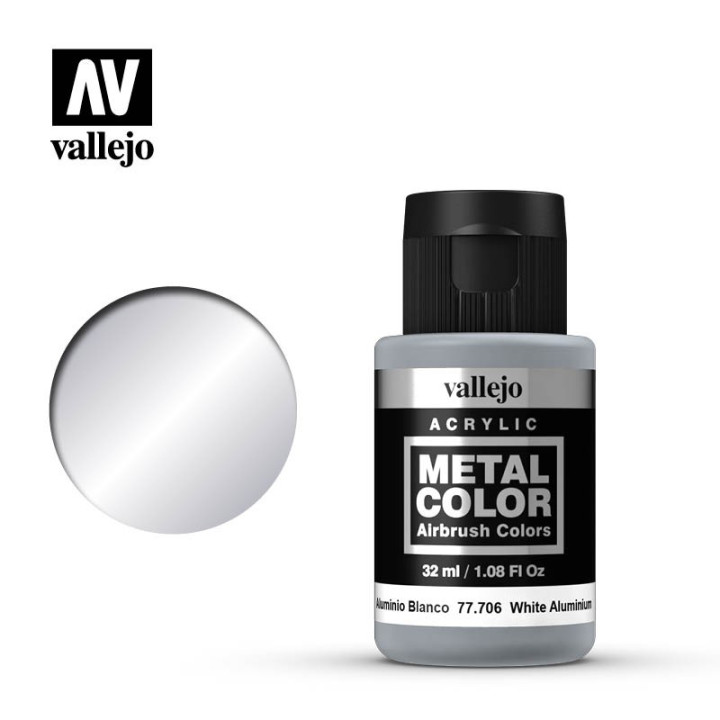 PEINTURES - Air Metal Color - White Aluminum (77.706)