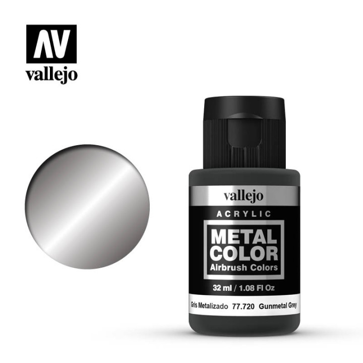 PEINTURES - Air Metal Color - Gunmetal Grey (77.720)
