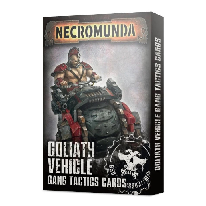 Goliath Vehicle Gang Tactics Cards - MINIS