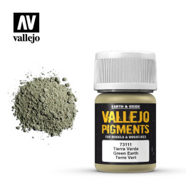 PEINTURES - Vallejo Pigments - Green Earth (73.111)