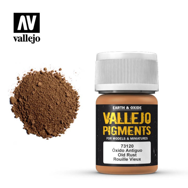 PEINTURES - Vallejo Pigments - Old Rust (73.120)