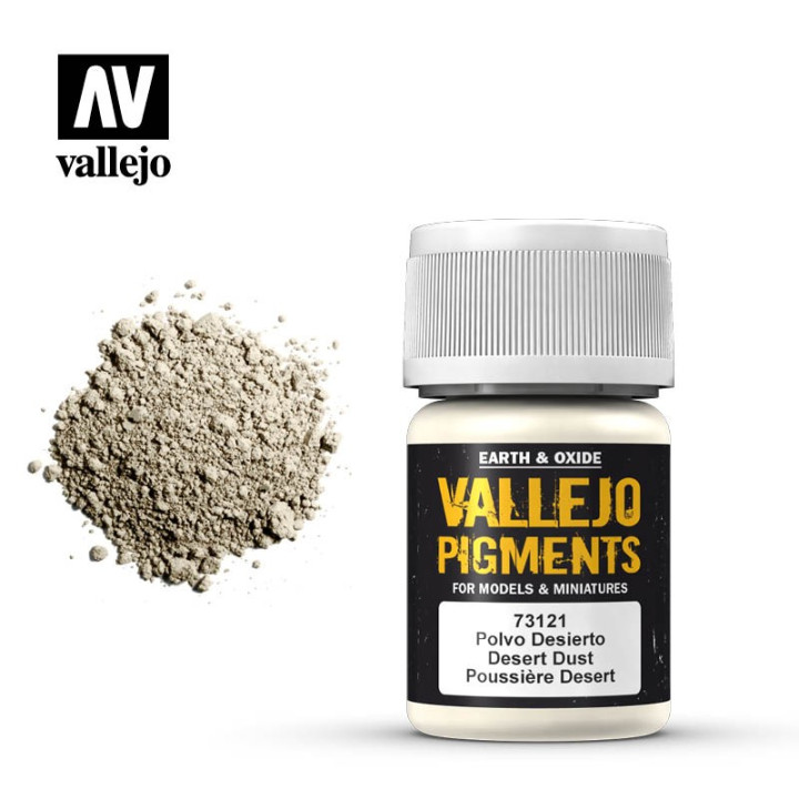 PEINTURES - Vallejo Pigments - Desert Dust (73.121)
