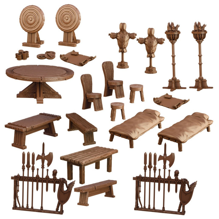 Terrain Crate: Guard Barracks - TERRENO