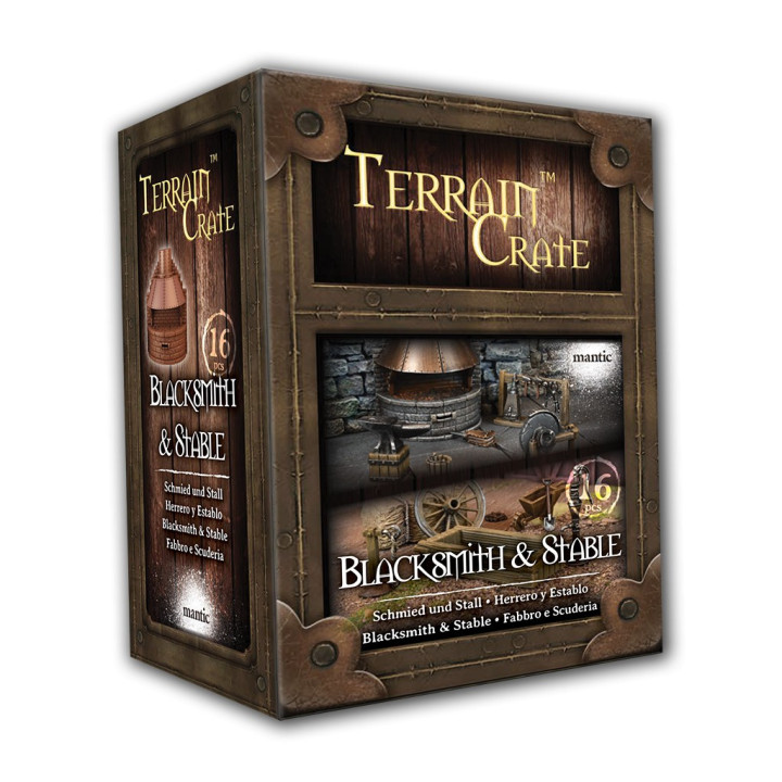 TERRAINS - Terrain Crate: Blacksmith & Stable